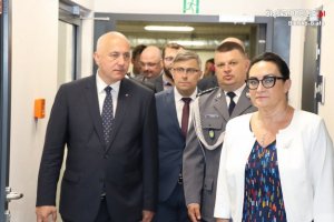 Uroczyste otwarcie nowej komendy w Bielsku-Białej