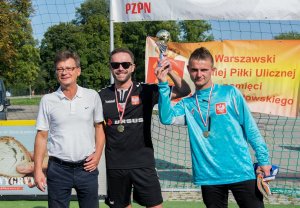 Policyjni piłkarze mistrzami IX Turnieju Piłki Ulicznej Pamięci Macieja Kozłowskiego