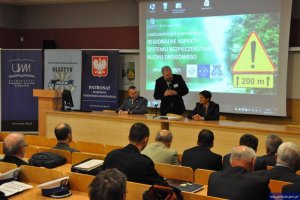 „Regionalne aspekty systemu bezpieczeństwa ruchu drogowego” - konferencj na Uniwersytecie Warmińsko-Mazurskim #11