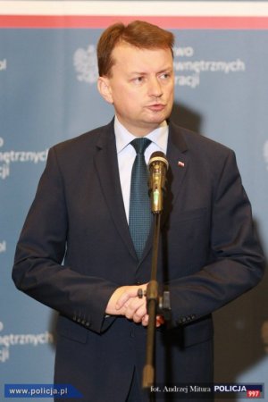 Minister Mariusz Błaszczak nagrodził policjantów za akcje we Wrocławiu i Warszawie #8