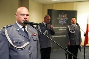 Uroczystosć Wprowadzenia Zastępców Komendanta Wojewódzkiego Policji w Kielcach #16