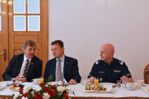 spotkanie ministra Mariusza Błaszczaka ze spottersami