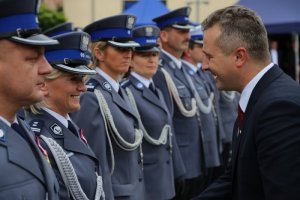 uroczyste obchody Święta Policji w województwa kujawsko-pomorskiego w Brodnicy.