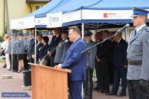 Wysokomazowieccy policjanci obchodzili swoje święto wspólnie z Sekretarzem Stanu w Ministerstwie Spraw Wewnętrznych i Administracji