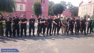 Policjanci kończą przygotowania do misji na terenie Węgier