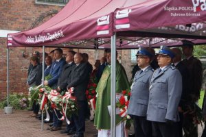 uroczystości rocznicowe ku czci polskich policjantów pomordowanych przez NKWD