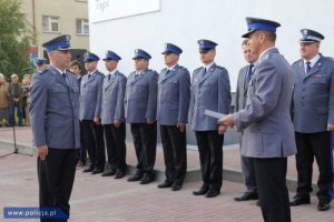 uroczystość otwarcia Posterunku Policji w Chmielniku