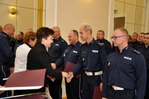 uroczystość wręczenia wyróżnień  policjantom Komendy Stołecznej Policji