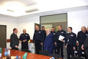 Wizyta delegacji przedstawicieli Narodowej Policji Ukrainy w północnopraskiej komendzie