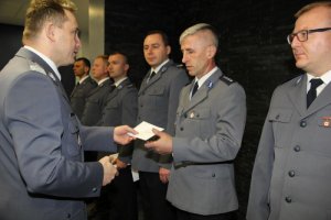 uroczystość wręczenia nagród Komendanta Głównego Policji małopolskim policjantom