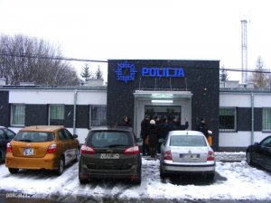 uroczystość otwarcia Komisariatu Policji w Nowej Dębie