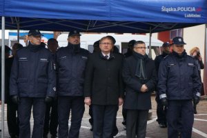 uroczystość przywrócenia Posterunku Policji w Koszęcinie