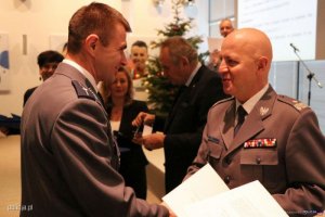 uroczystość uhonorowania policyjnych sportowców, którzy w ubiegłym roku odnieśli znaczące sukcesy na arenach polskich i międzynarodowych