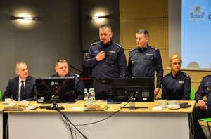 Odprawa roczna kadry kierowniczej pomorskiej policji - podsumowanie 2016 roku