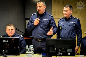 Odprawa roczna kadry kierowniczej pomorskiej policji - podsumowanie 2016 roku