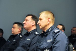 odprawa służbowa lubuskiej policji podsumowująca 2016 rok