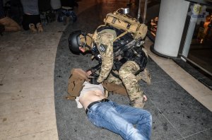 Ćwiczenia policyjnych antyterrorystów z Gdańska