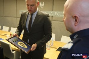 Delegacja policji mołdawskiej w Polsce