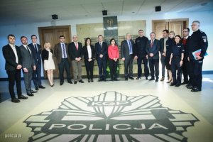 Wizyta delegacji kosowskiej w Komendzie Głównej Policji