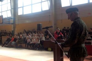 III Wojewódzki Przegląd Musztry Klas Mundurowych Kruszwica 2017