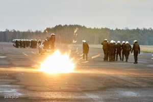 Ćwiczenia na Centralnym Poligonie Sił Powietrznych