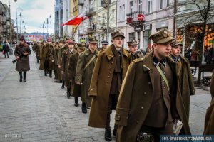 V „Marsz Katyński” z udziałem policjantów