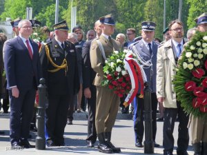 uroczystości z okazji rocznicy śmierci Józefa Piłsudskiego i Władysława Andersa