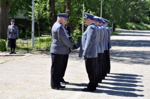 ślubowanie policjantów w Katowicach