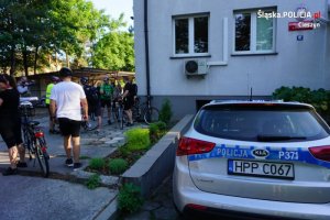 Śląscy policjanci wspierają charytatywną wyprawę rowerową