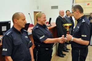 uroczysty Wojewódzki Finał XXIV Ogólnopolskich Zawodów Policjantów Prewencji Turniej Par Patrolowych