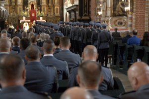 uroczystości z okazji święta policji w Chełmnie
