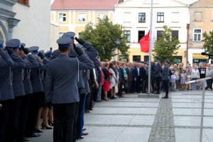 uroczystości z okazji święta policji w Chełmnie