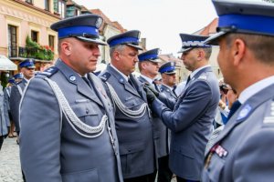 uroczystości z okazji święta policji garnizonu świętokrzyskiego