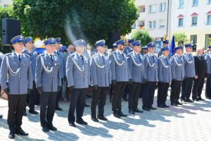 uroczystości z okazji Święta Policji w Krapkowicach
