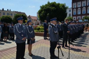 uroczystości z okazji Święta Policji w Krapkowicach