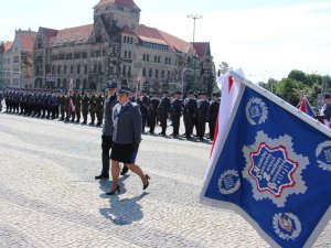 uroczystości z okazji Święta policji w Poznaniu