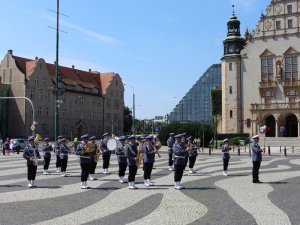 uroczystości z okazji Święta policji w Poznaniu