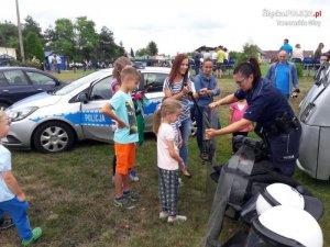 Charytatywny mecz i pokaz policyjnego sprzętu dla chorego Marcinka