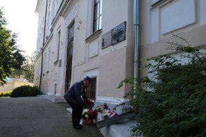 uroczystości na Polskim Cmentarzu Wojennym w Miednoje