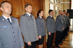 Bohaterscy policjanci nagrodzeni przez wojewodę śląskiego