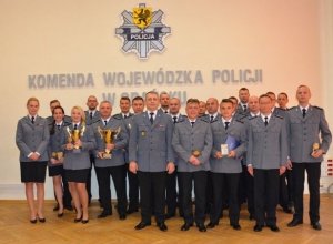 uroczystość wręczenia nagród laureatom IV edycji wojewódzkich eliminacji Ogólnopolskiego Konkursu „Policjant Służby Kryminalnej 2018 roku