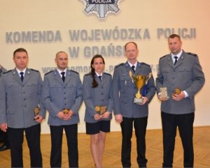 uroczystość wręczenia nagród laureatom IV edycji wojewódzkich eliminacji Ogólnopolskiego Konkursu „Policjant Służby Kryminalnej 2018 roku