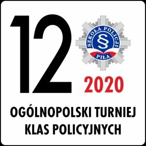 logo turnieju z napisem 12 Ogólnopolski Turniej Klas Policyjnych