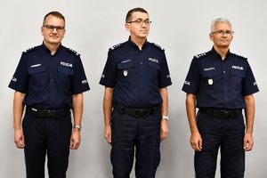 kierownictwo śląskiej policji