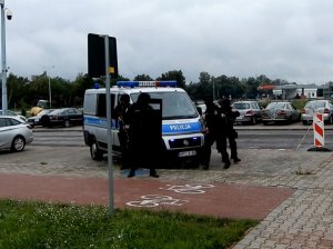 Wspólne ćwiczenia policjantów i służby ochrony Anwil-u