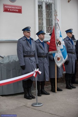 Uroczyste otwarcie Posterunku Policji w Słotwinie