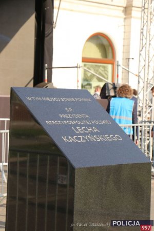 Odsłonięcie pomnika Ofiar Tragedii Smoleńskiej 2010 r.