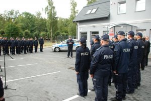 Otwarcie nowego posterunku Policji w Czarnem