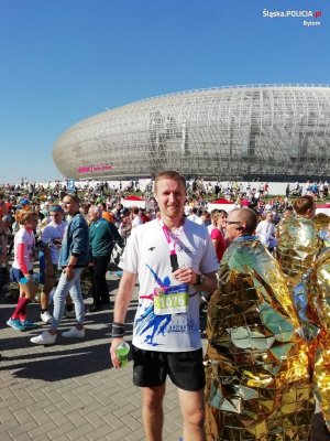 Korona półmaratonów polski w rękach bytomskich policjantów
