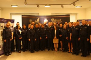 Uczestnicy VII Forum policyjnych pełnomocników i pełnomocniczek ds. ochrony praw człowieka